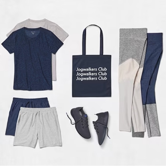 Outdoor Voices x Allbirds Tri-Color Gray Whiteout 7/8 Springs Leggings, sz. XS - Picture 6 of 16